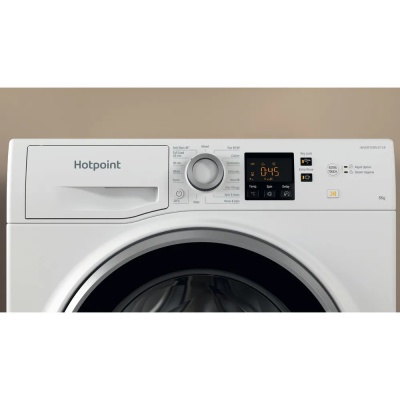 Hotpoint 8kg 1400rpm Washing Machine NSWE 846 WS UK