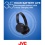 JVC Foldable Bluetooth On Ear Headphones HAS36WA