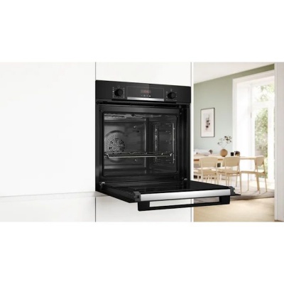 Bosch Series 4 Built in Single Oven Black HQA574BB3B