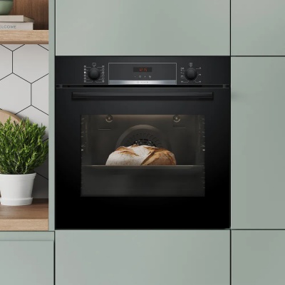 Bosch Series 4 Built in Single Oven Black HQA574BB3B