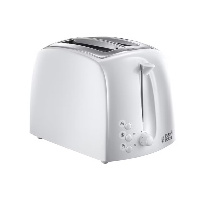 Russell Hobbs Textures 2 Slice Toaster White 21640