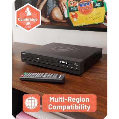 Oakcastle Compact DVD Player DVD100-UK