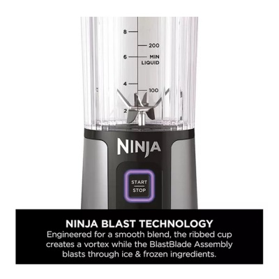 Ninja Blast Cordless Portable Blender Black BC151UKBK